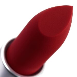 New MAC Powder Kiss Lipstick: Soft Focus, Cool Red
